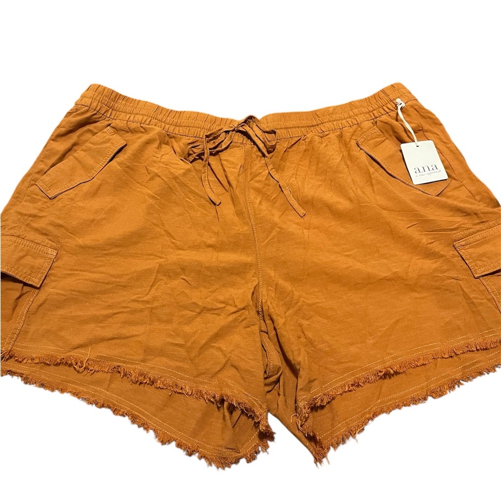 a.n.a Women’s Pull On Pocket & Drawstring High Rise Shorts